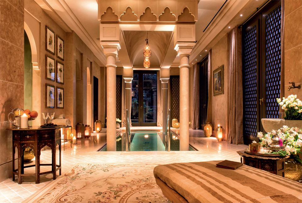 ホテル「パラッツォ・パリジ(Palazzo Parigi Hotel & Grand Spa)」内にあるRoyal Hammam Privé
